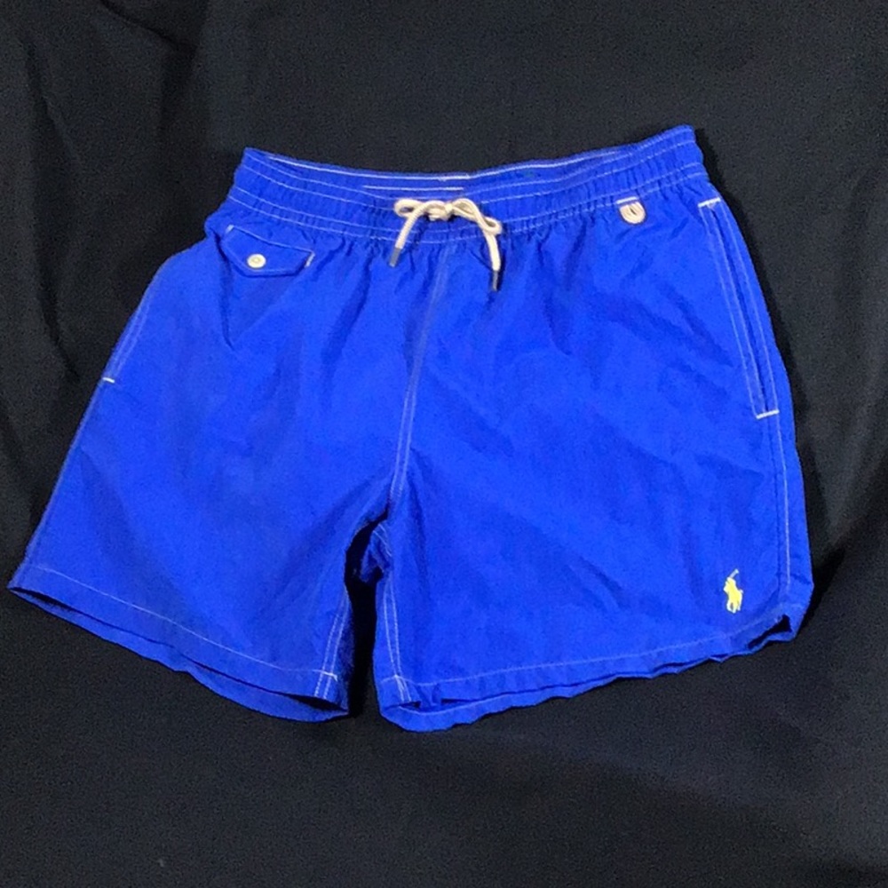 🔅SALE🔅 Ralph Lauren Polo Traveler Classic shorts/swim trunks, medium, blue